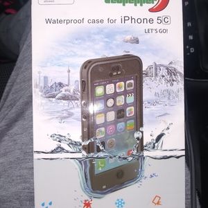 Iphone 5c red pepper waterproof Phone case